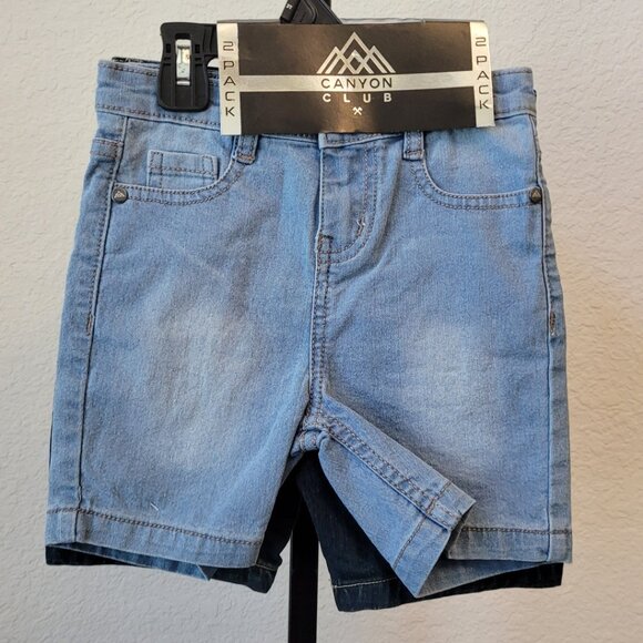 Canyon Club Set of 2 Toddler Boys Jean Shorts - Picture 3 of 8
